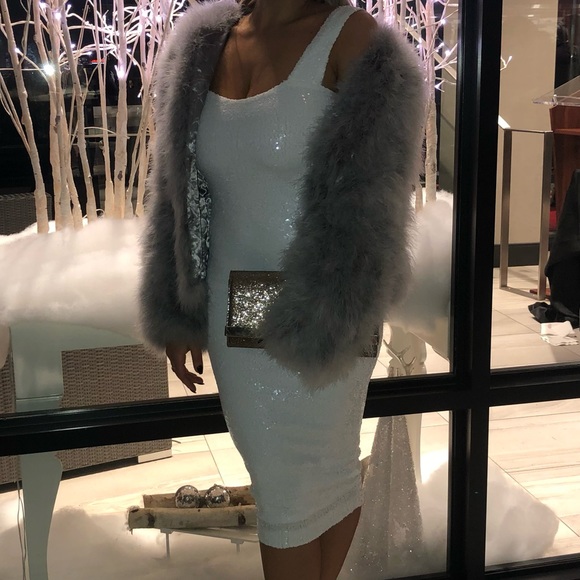 Nookie white sequence midi dress - Picture 10 of 10